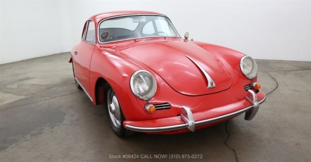 1963 Red Porsche 356