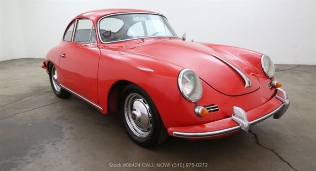 1963 Red Porsche 356