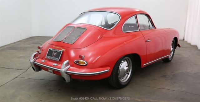 1963 Red Porsche 356