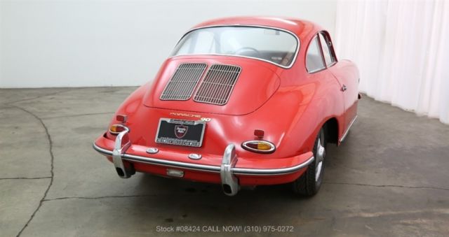 1963 Red Porsche 356