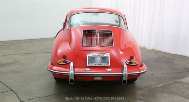 1963 Red Porsche 356