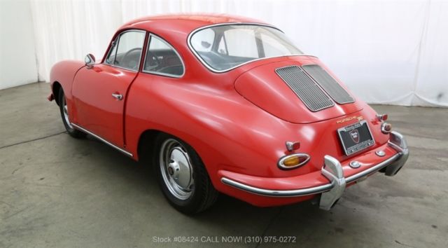1963 Red Porsche 356