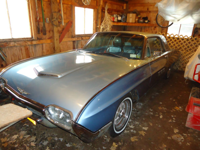 1963 Blue Ford Thunderbird Coupe