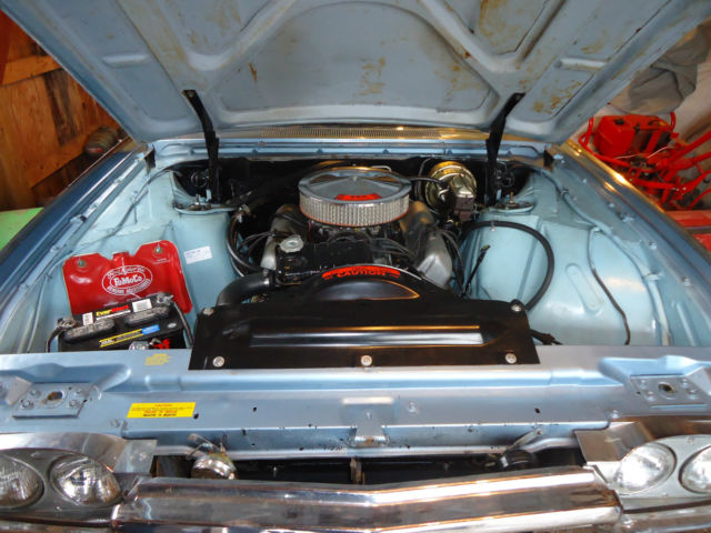 1963 Blue Ford Thunderbird Coupe