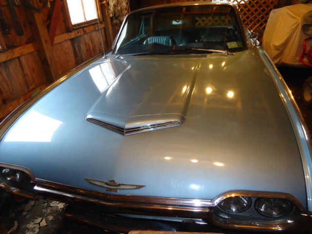 1963 Blue Ford Thunderbird Coupe