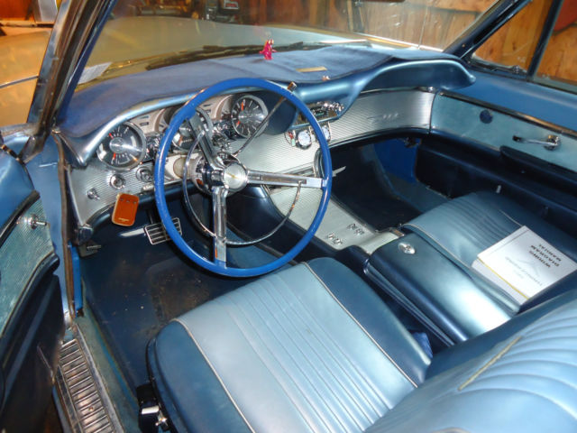 1963 Blue Ford Thunderbird Coupe