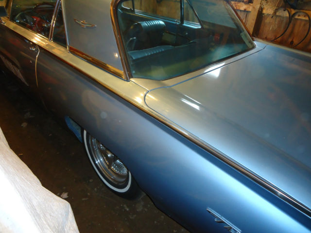 1963 Blue Ford Thunderbird Coupe