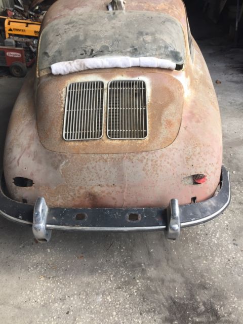 1963 White Porsche 356 Coupe