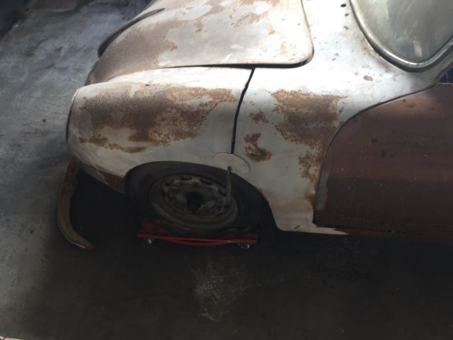 1963 White Porsche 356 Coupe