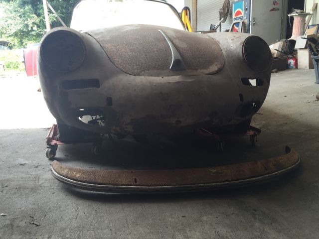 1963 White Porsche 356 Coupe