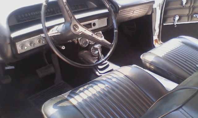 1963 White Chevrolet Impala