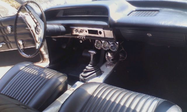 1963 White Chevrolet Impala