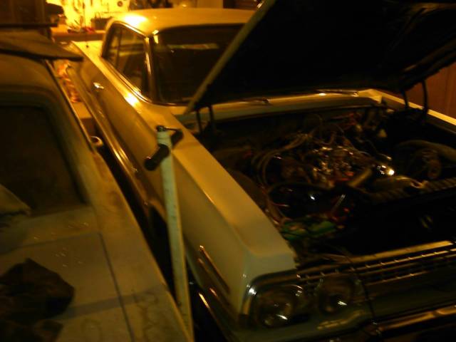 1963 White Chevrolet Impala