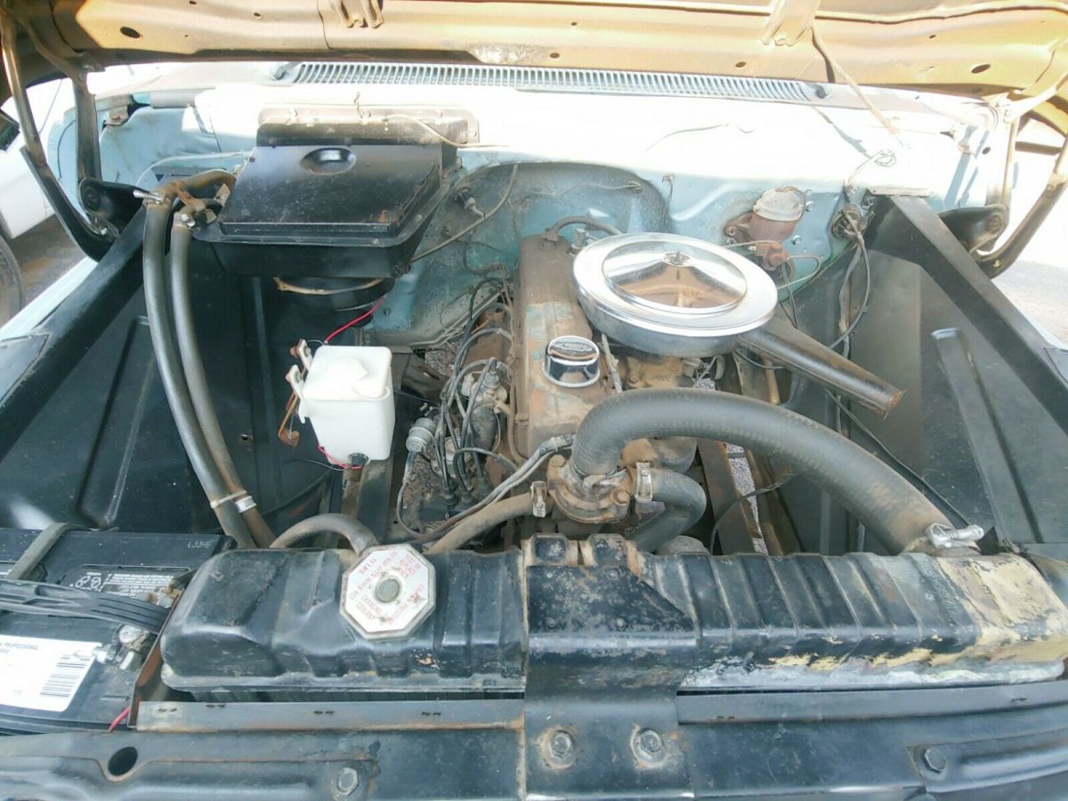 1963 Blue Chevrolet C-10