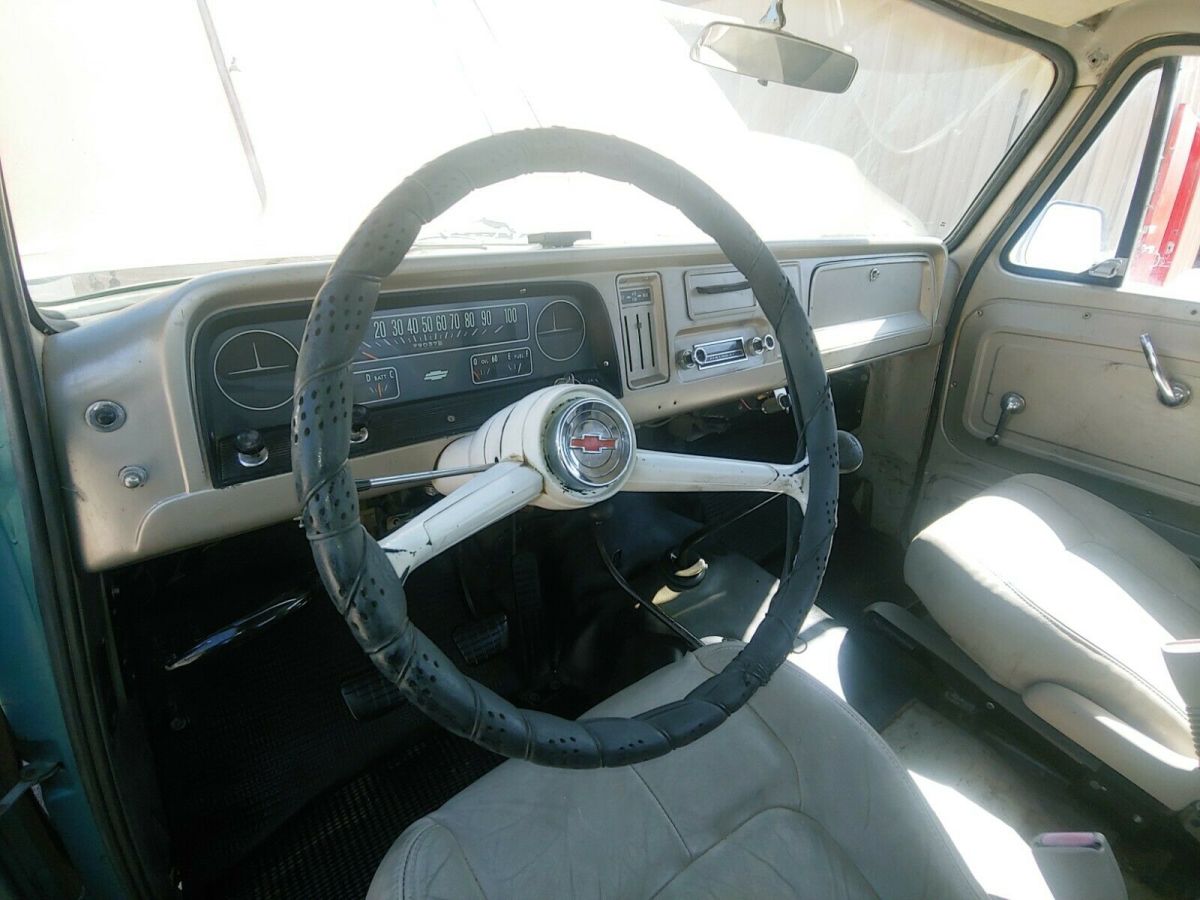 1963 Blue Chevrolet C-10