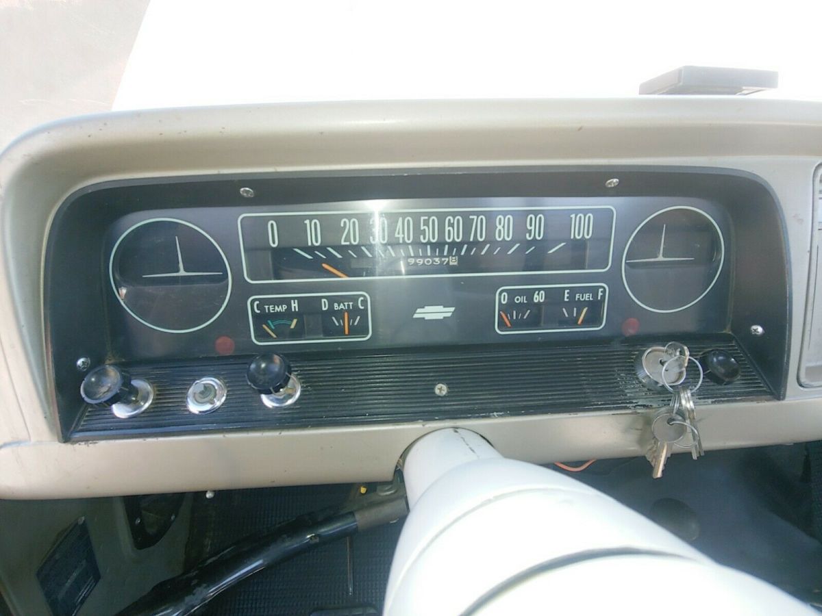 1963 Blue Chevrolet C-10