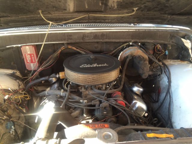 1963 Black Ford F-100 Extended Crew Cab Pickup