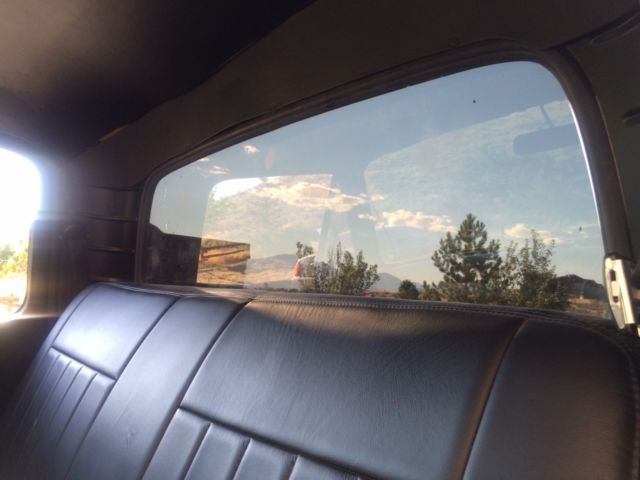 1963 Black Ford F-100 Extended Crew Cab Pickup