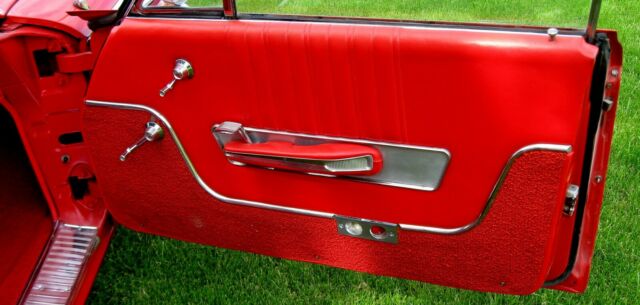 1963 Red Ford Galaxie Convertible