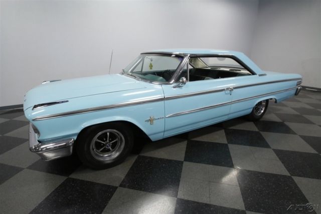 1963 Blue Ford Galaxie