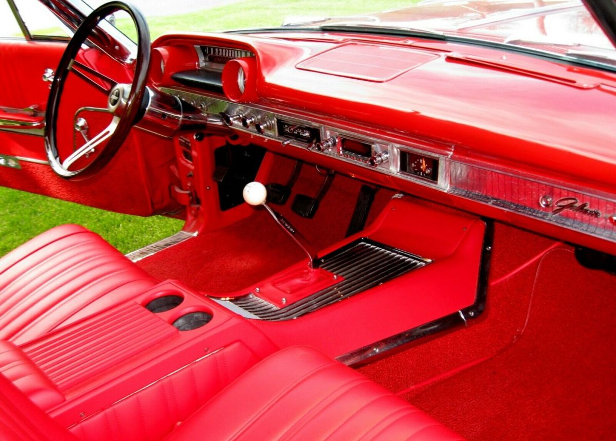 1963 Red Ford Galaxie Convertible