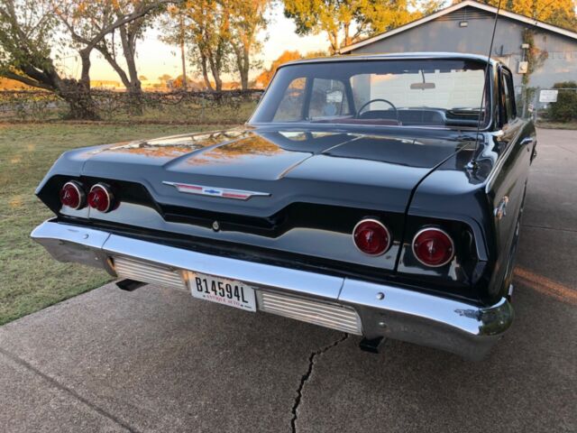 1963 Black Chevrolet Bel Air/150/210 Coupe