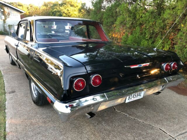 1963 Black Chevrolet Bel Air/150/210 Coupe