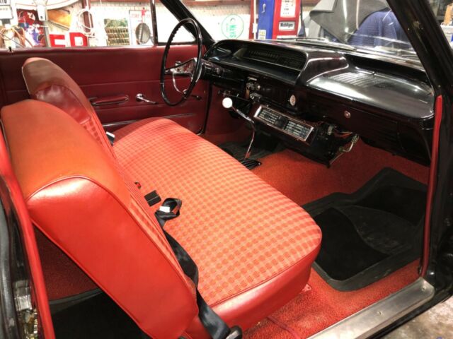 1963 Black Chevrolet Bel Air/150/210 Coupe