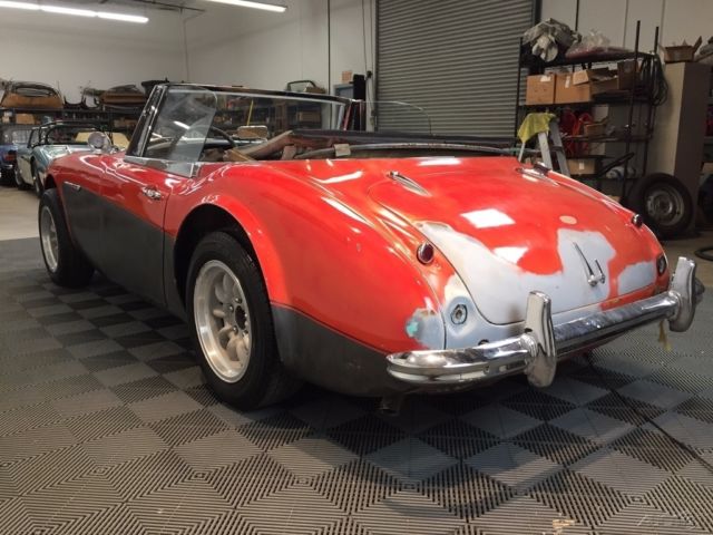 1963 Blue Austin Healey 3000 Convertible