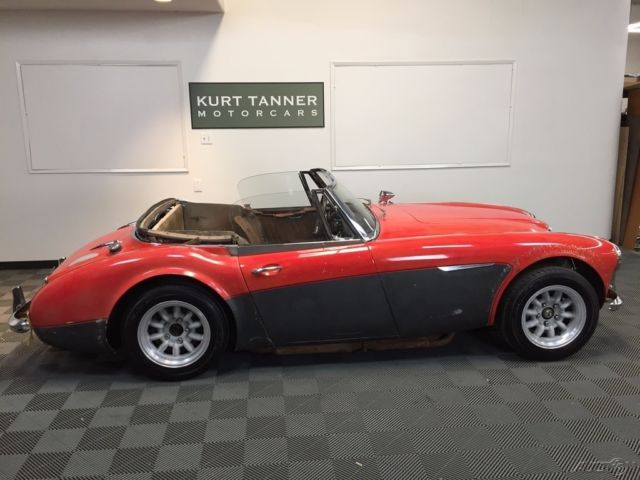 1963 Blue Austin Healey 3000 Convertible