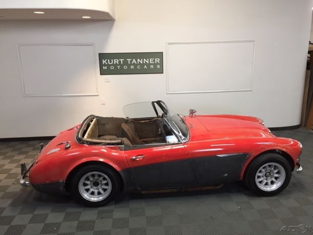 1963 Blue Austin Healey 3000 Convertible