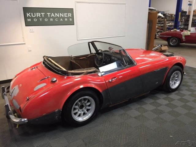 1963 Blue Austin Healey 3000 Convertible