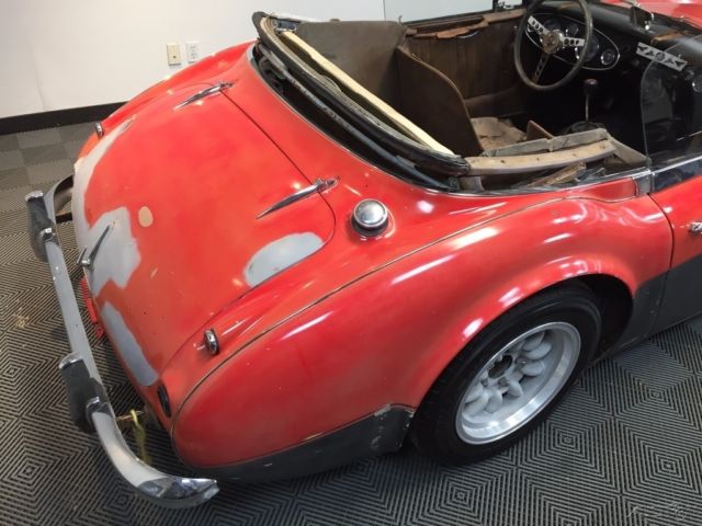 1963 Blue Austin Healey 3000 Convertible