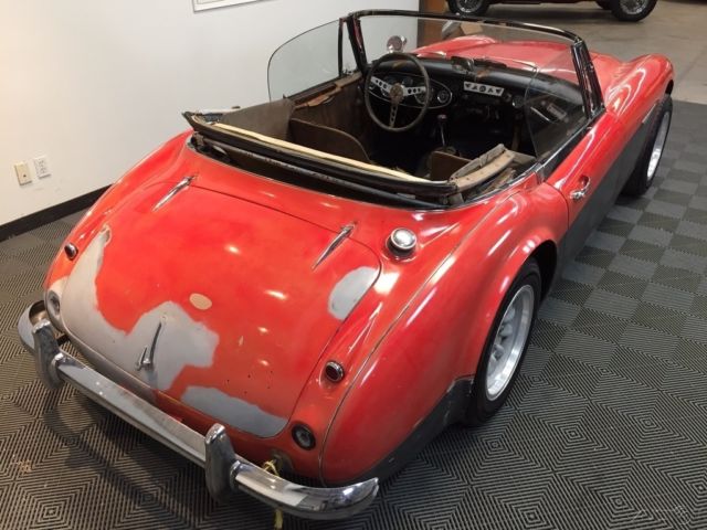 1963 Blue Austin Healey 3000 Convertible