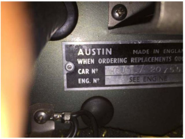 1963 Jade Pearl Green Austin Healey Other