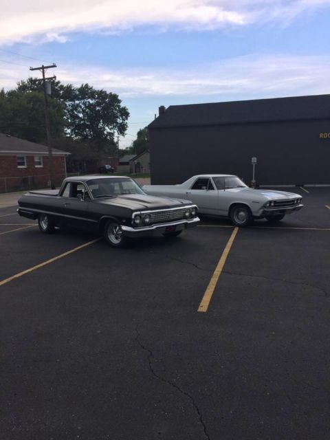 1963 Black Chevrolet Bel Air/150/210