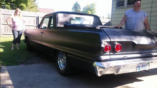 1963 Black Chevrolet Bel Air/150/210