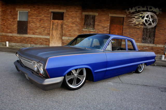 1963 Blue Chevrolet Bel Air/150/210