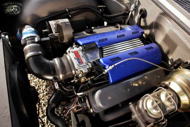 1963 Blue Chevrolet Bel Air/150/210