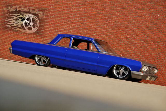 1963 Blue Chevrolet Bel Air/150/210