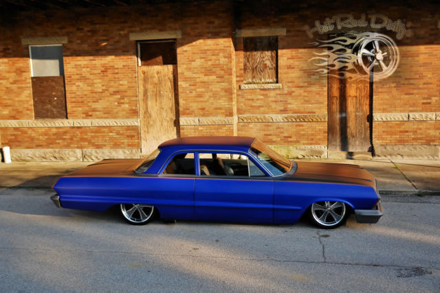 1963 Blue Chevrolet Bel Air/150/210