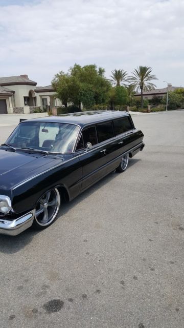 1963 Black Chevrolet Impala Wagon