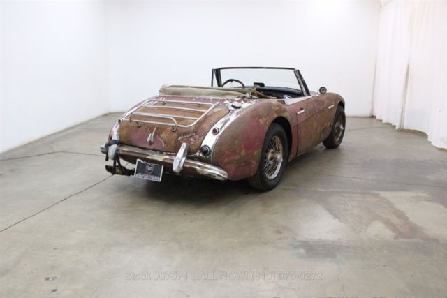 1963 Red Austin-Healey 3000