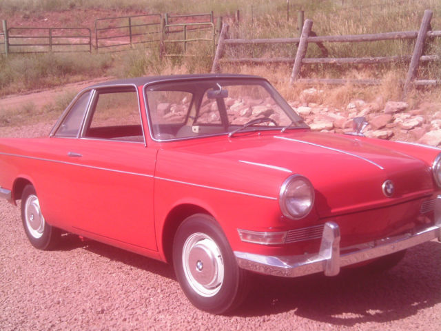 1963 Red BMW 700 Coupe --