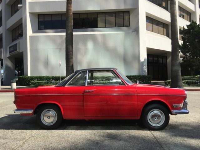 1963 Red BMW 700 Coupe --