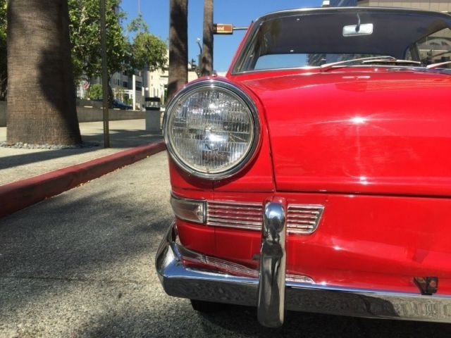 1963 Red BMW 700 Coupe --