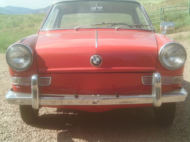 1963 Red BMW 700 Coupe --