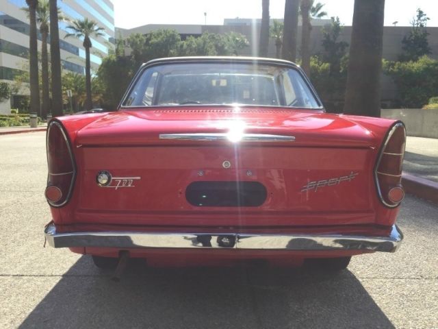 1963 Red BMW 700 Coupe --