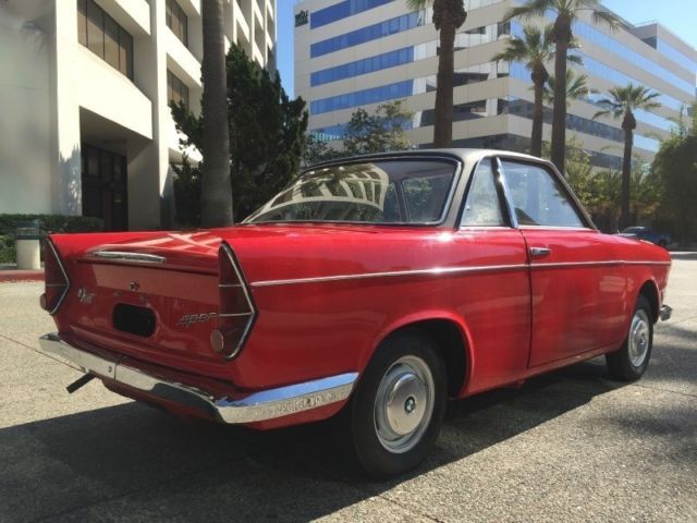 1963 Red BMW 700 Coupe --