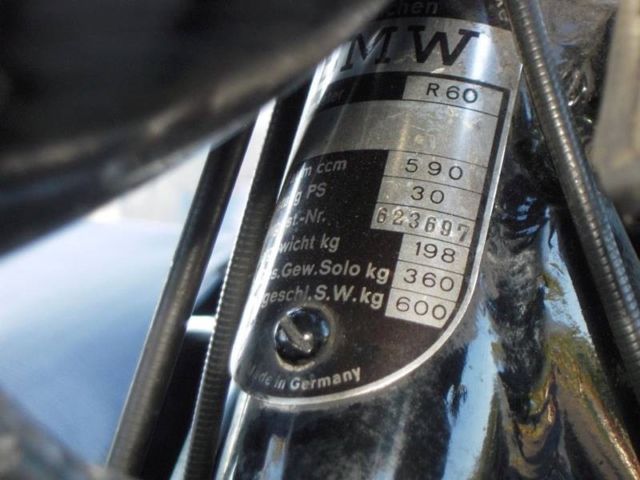 1963 Black BMW R60 Motorcycles & Scooters